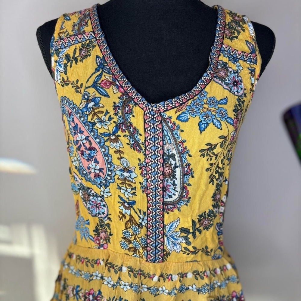 Patrons of Peace Y2K Boho Paisley Peplum Top – Sun-Kissed Magic